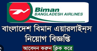 Biman Bangladesh Airlines Job Circular 2023